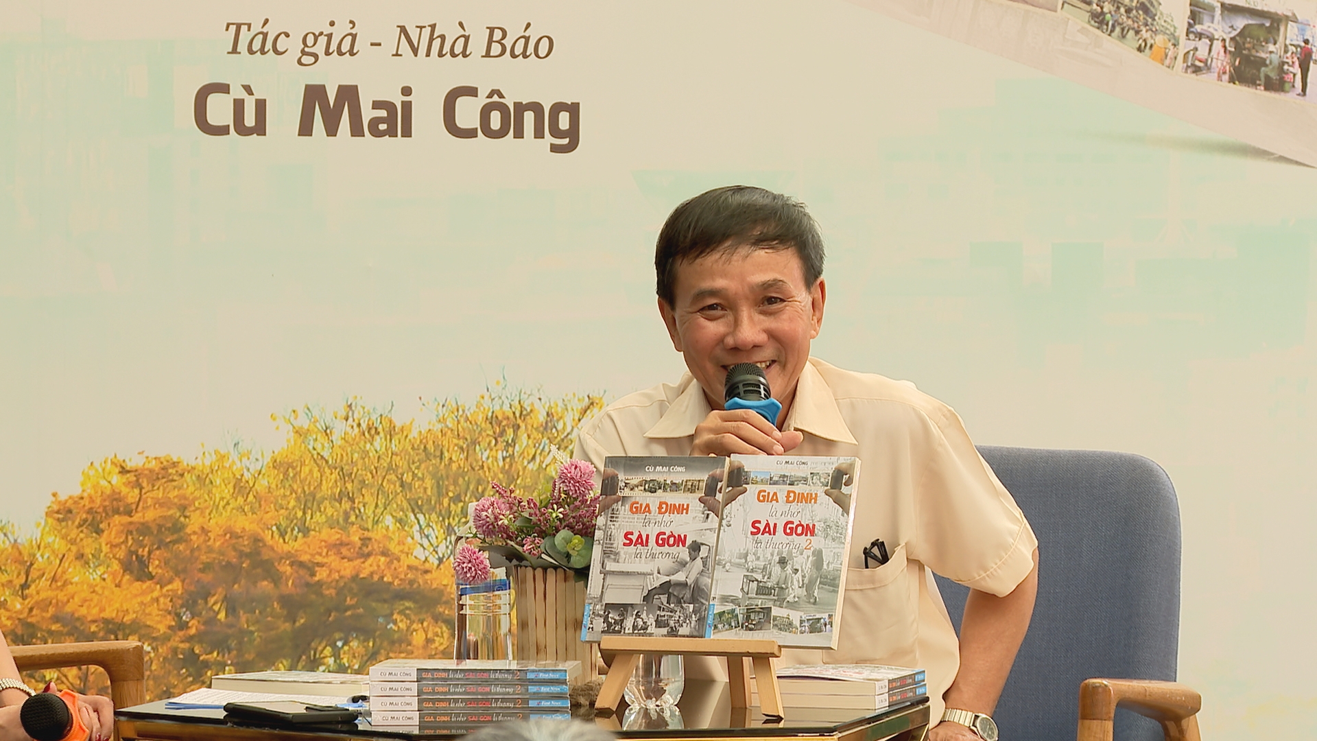 Nhà báo Cù Mai Công và những ký ức về Sài Gòn rất xưa