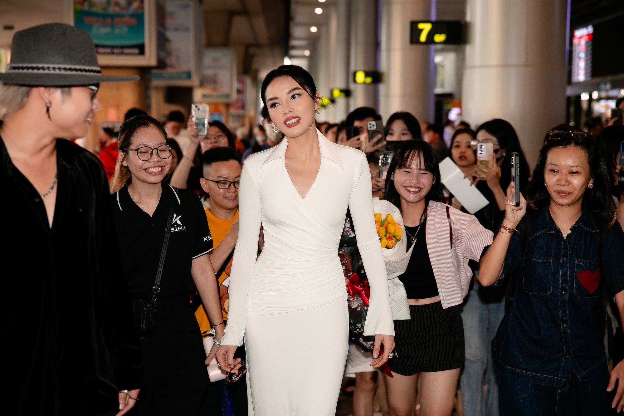 Kỳ Duyên ngay tại sân bay về những lời chê bai trong hành trình Miss Universe 2024