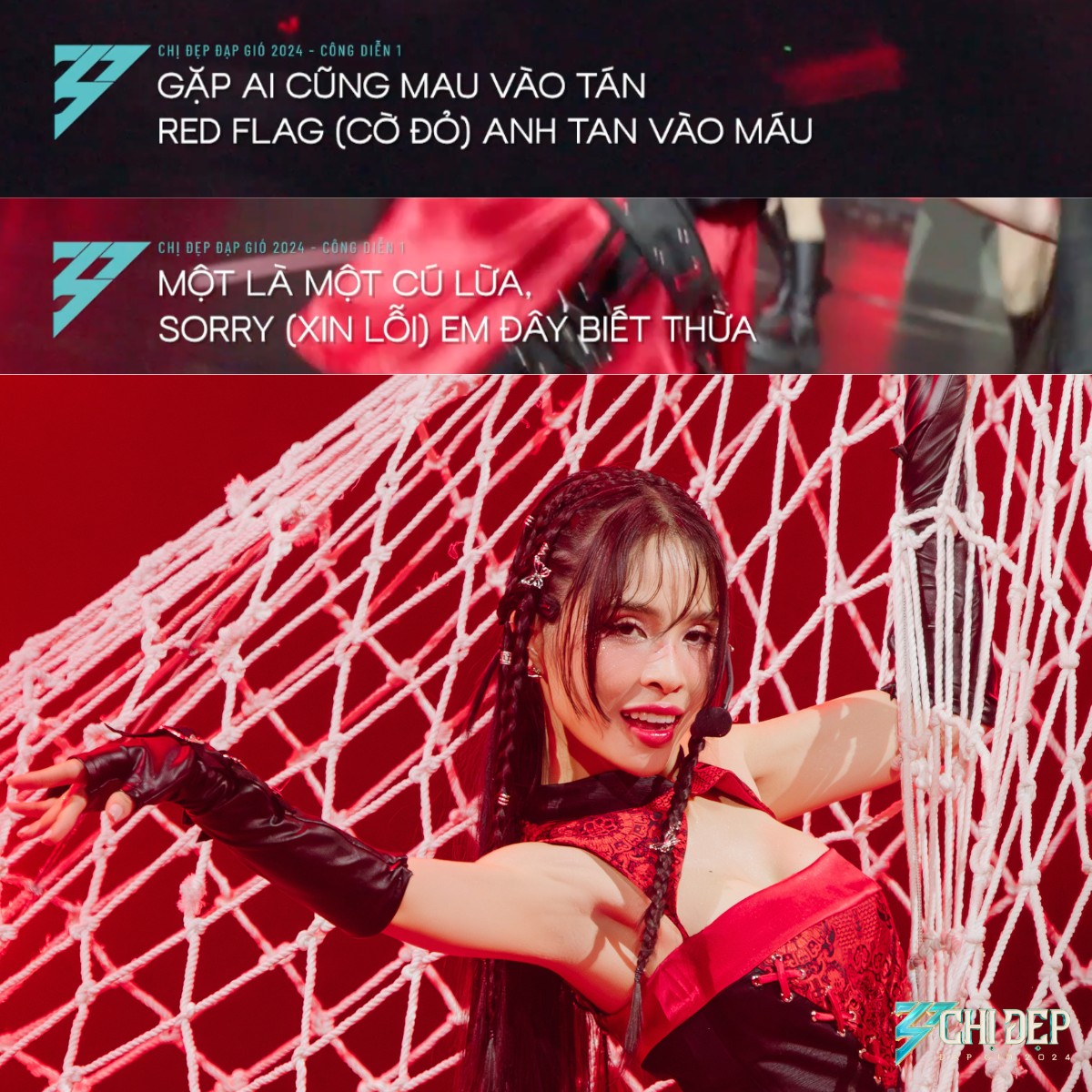 Ca nương Kiều Anh gặp chấn thương trong tập luyện “Chị đẹp đạp gió 2024”