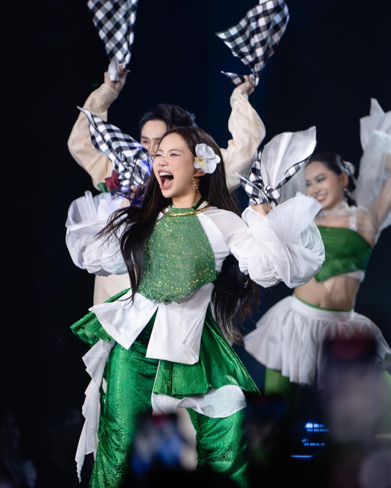 Phương Mỹ Chi bùng nổ với màn kết hợp nhạc trẻ và vọng cổ tại Làn Sóng Xanh 2024