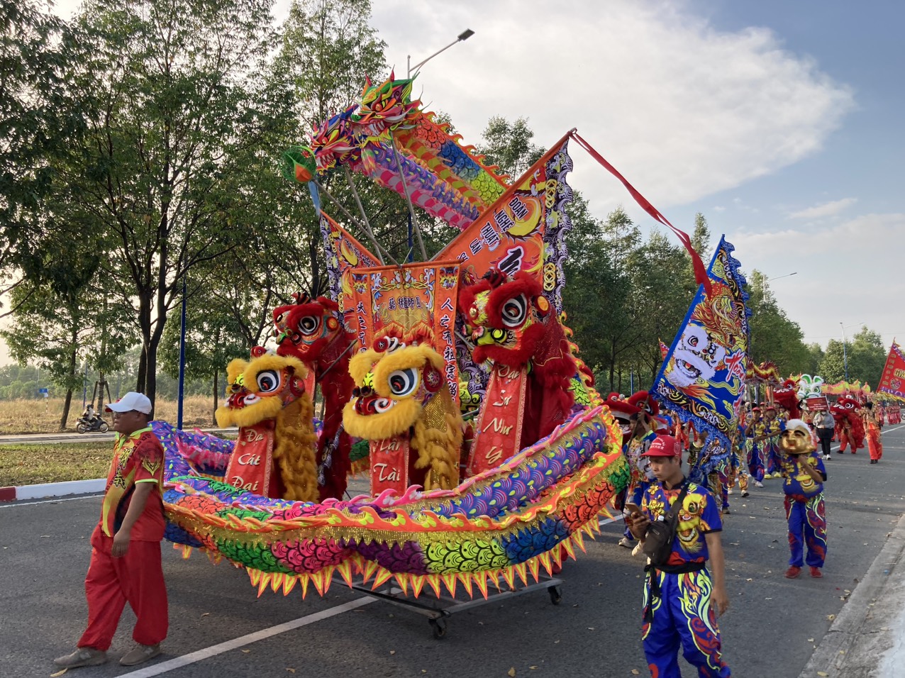 Lễ rước kiệu Bà tại Bình Dương: Sắc màu và truyền thống hòa quyện