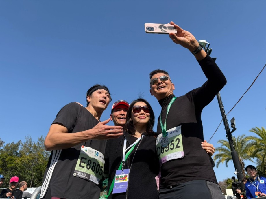 Châu Nhuận Phát chinh phục half marathon