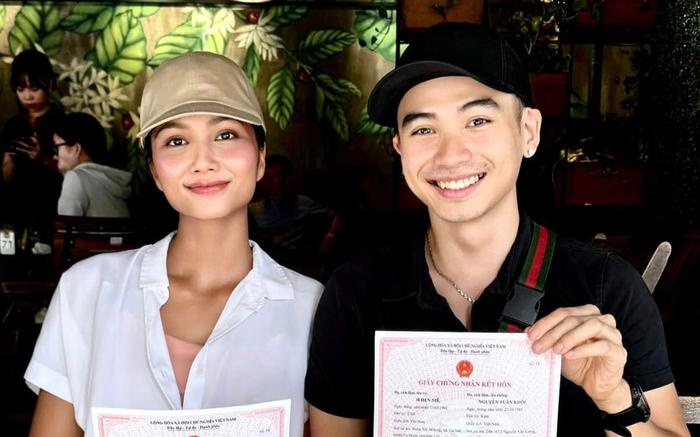 Hoa hậu H'Hen Niê đăng ký kết hôn với bạn trai dịp Valentine