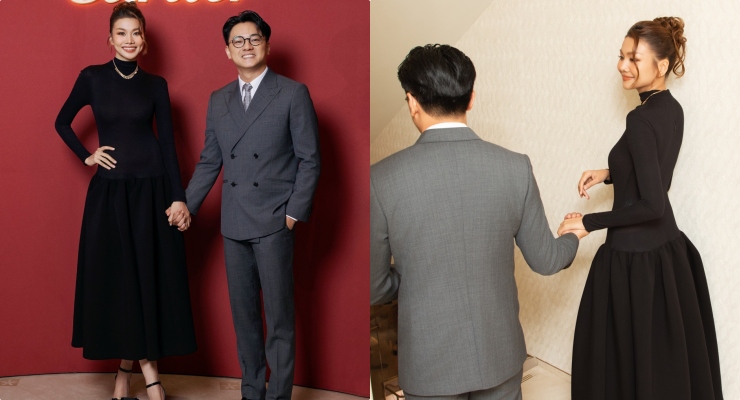 Thanh Hằng Xuất Hiện Rạng Rỡ Bên Chồng – Nhạc Trưởng Nhật Minh Tại Sự Kiện Sang Trọng