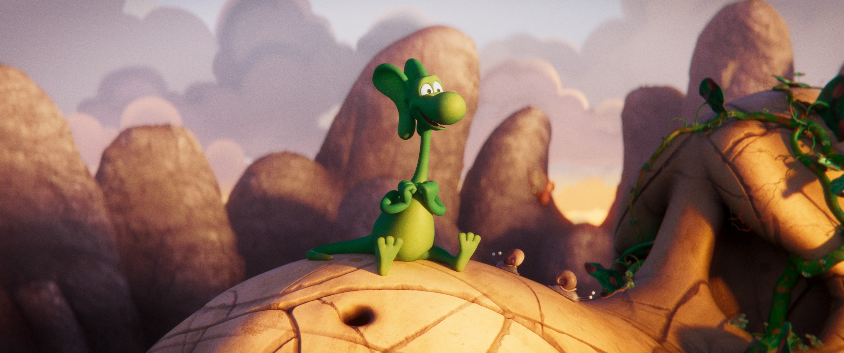 'Khủng long xanh du hành thế giới truyện tranh' siêu dễ thương trên màn ảnh rộng