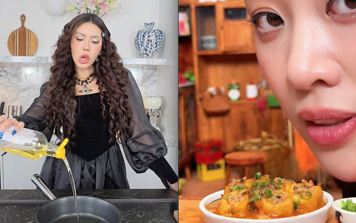 Hai Hoa hậu lấy chồng xong khiến cả MXH bị 'làm phiền' vì khả năng nấu ăn 'khó đỡ'